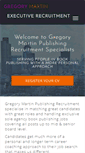 Mobile Screenshot of gregorymartin.org