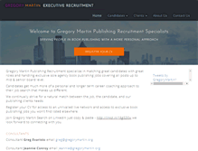 Tablet Screenshot of gregorymartin.org